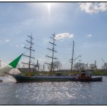 Ankunft der Alexander von Humboldt im Bremer Europahafen